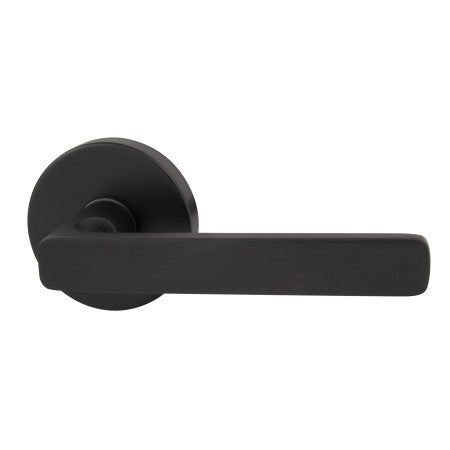 Avant with QuickFix Rivera Passage Lever Set in Matte Black