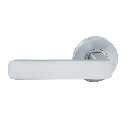 Choice Harper Passage Lever Set in Satin Chrome