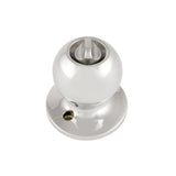 TradePro Colton Privacy Knob Set in Polished Stainless Steel