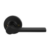 TradePro Adel Passage Lever Set in Matte Black