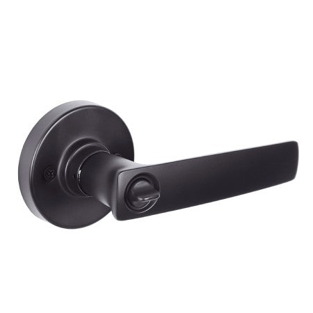 Neue Aurora Lever Lock Set in Matte Black
