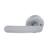 Neue Contour Privacy Lever Set in Satin Chrome