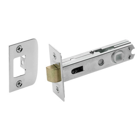 D Strike Rectangular Face Tubular Latch with 70mm Backset