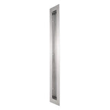 Rectangular Flush Pull 350mm in Stainless Steel