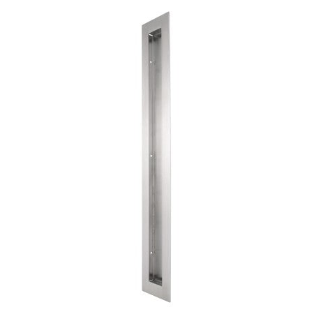 Rectangular Flush Pull 350mm in Stainless Steel