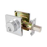 TradePro Dani Single Cylinder Deadbolt in Bright Chrome