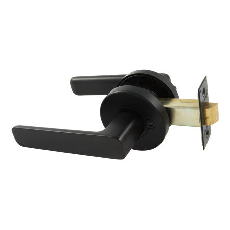 Choice Harper Privacy Lever Set in Matte Black