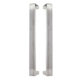 Oblong 600mm Back to Back Pull Handle Dual Pack Set