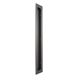 Rectangular Flush Pull 350mm in Satin Graphite