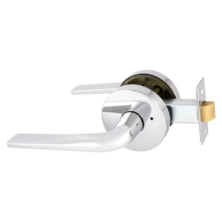 Avant with QuickFix Sierra Privacy Lever Set with Latch in Bright Chrome