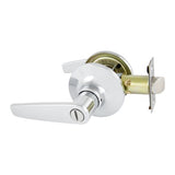 TradePro Tristan Privacy Lever Set in Bright Chrome