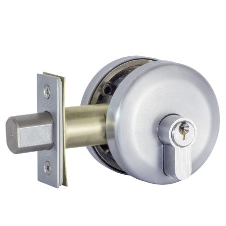 Neue Smooth Round Double Cylinder Deadbolt