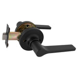 TradePro Adel Passage Lever Set in Matte Black