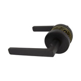 Avant with QuickFix Rivera Passage Lever Set in Matte Black