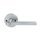 Choice Lianna Entrance Key Lever set in Satin Chrome