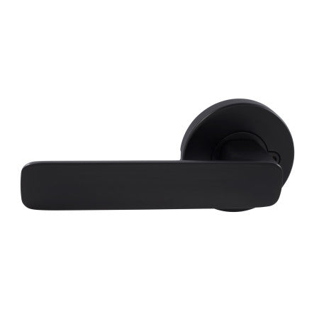 Choice Harper Privacy Lever Set in Matte Black