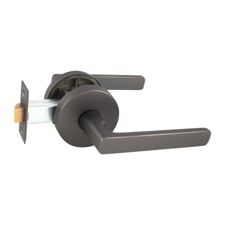 Avant with QuickFix Rivera Passage Lever Set in Satin Graphite