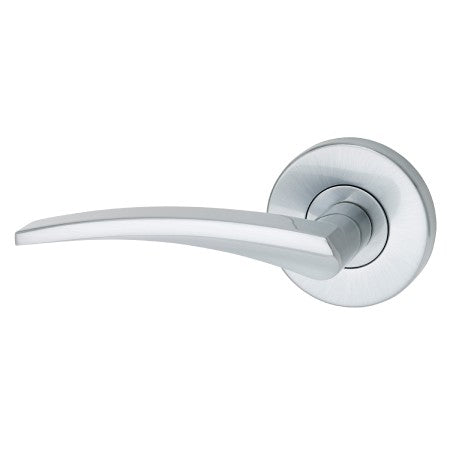 Choice Olive Dummy Trim Lever in Satin Chrome