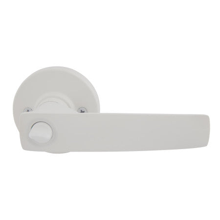 Neue Aurora Lever Lock Set in White