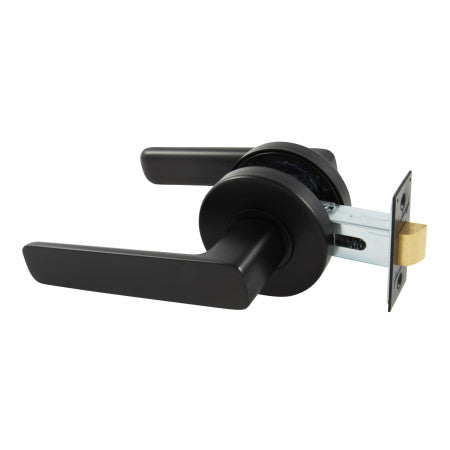 Choice Harper Passage Lever Set in Matte Black