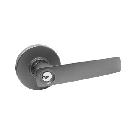 Neue Aurora Lever Lock Set in Satin Graphite