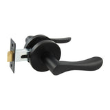 Choice Florence Passage Lever Set in Matte Black