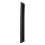 Rectangular Flush Pull 350mm in Matte Black
