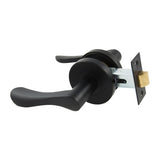 Choice Florence Passage Lever Set in Matte Black