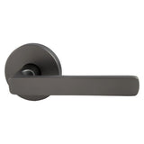 Avant with QuickFix Rivera Passage Lever Set in Satin Graphite