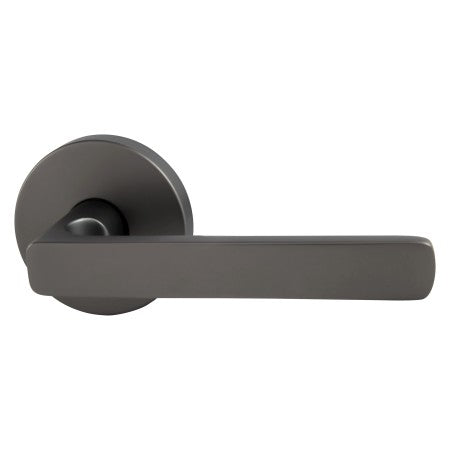 Avant with QuickFix Rivera Passage Lever Set in Satin Graphite