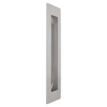 Rectangular Flush Pull 150mm in Stainless Steel