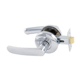 Neue Contour Passage Lever Set in Bright Chrome