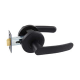 Neue Contour Passage Lever Set in Matte Black