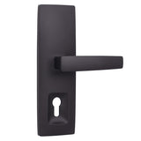 Trilock Urban Aurora Dummy Trim Lever in Matte Black