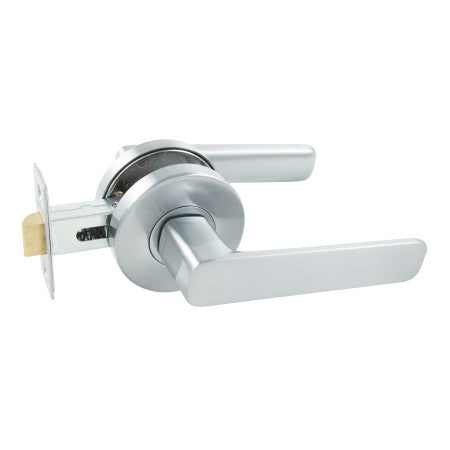 Choice Harper Passage Lever Set in Satin Chrome