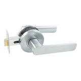 Choice Harper Passage Lever Set in Satin Chrome