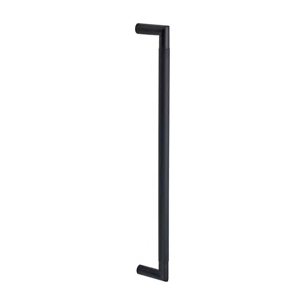 Wyatt Knurled Pull Handle - Matt Black