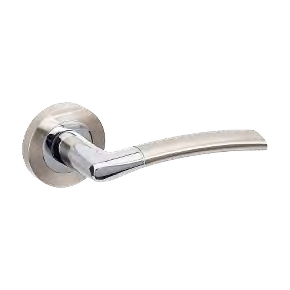Luxe Separate Privacy Set - Brushed Nickel/Chrome Plate