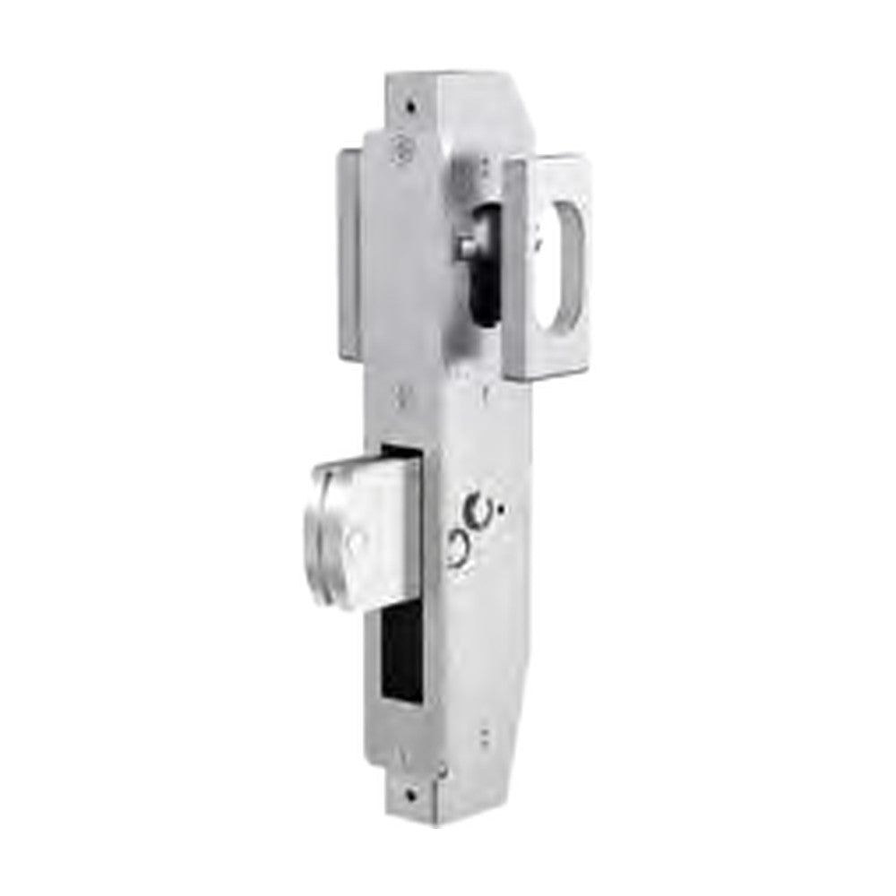 Short 23mm Backset Sliding Door Mortice Lock - Stainless Steel