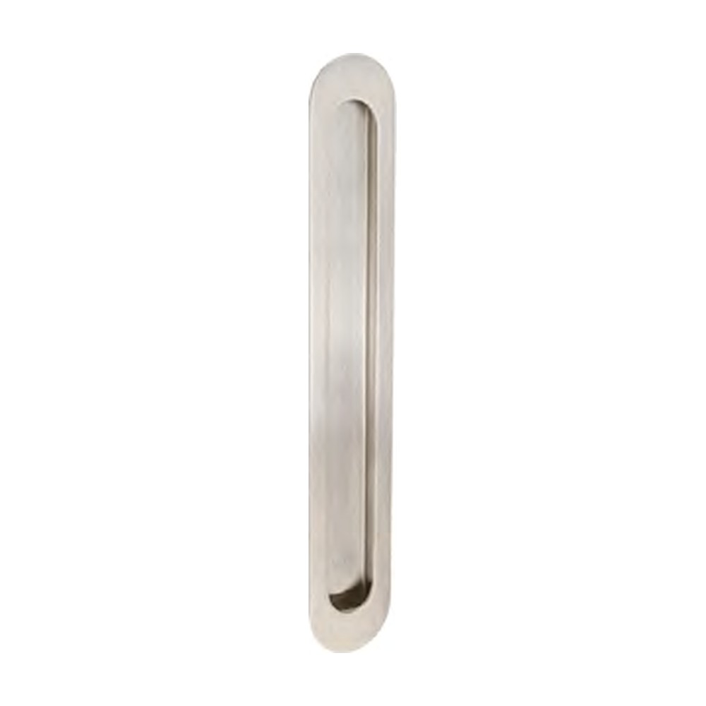 Oval Flush Pull - Stainless Steel