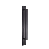 Trilock Omni Accent Allure Dummy Trim Pull Handle Entrance Set in Matte Black