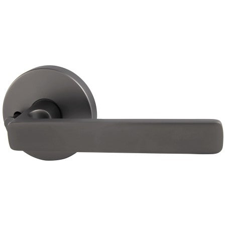 Avant with QuickFix Rivera Privacy Lever Set with Latch in Satin Graphite